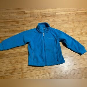 Kids Columbia Fleece Jacket boy girl size 4/5 EUC
